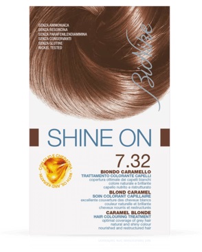 BIONIKE SHINE ON TRATTAMENTO COLORANTE CAPELLI BIONDO CARAMELLO 7.32 - Doctor Vinz