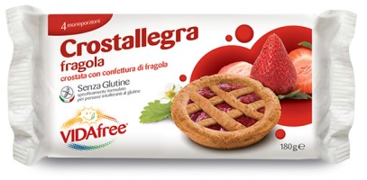 VIDAFREE CROSTALLEGRA FRAGOLA 180 G - Doctor Vinz
