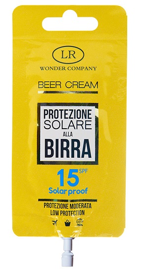 BEER CREAM PROTEZIONE SOLARE MEDI ALLA BIRRA SPF 15 15 ML - Doctor Vinz