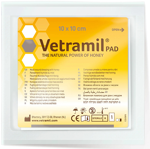 VETRAMIL PAD GARZA 10 X 10CM 5 PEZZI USO VETERINARIO - Doctor Vinz