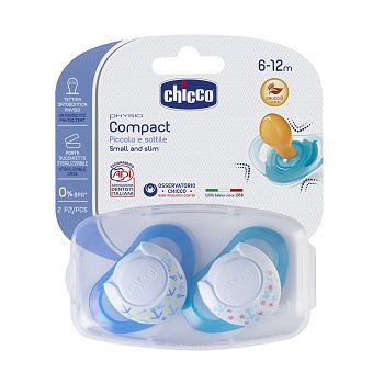 CHICCO SUCCHIETTO COMPACT BOY S6-16 MESI 2 PEZZI - Doctor Vinz