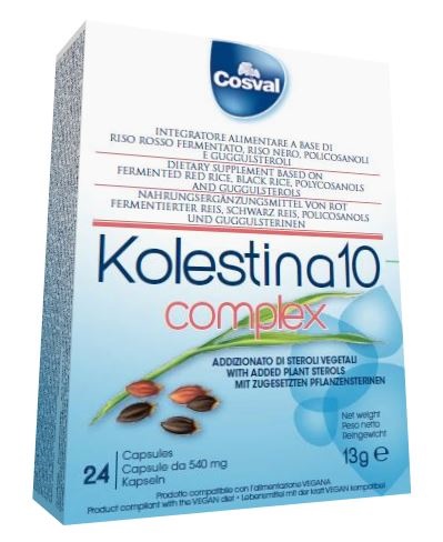 KOLESTINA 10 COMPLEX 24 CAPSULE 540 MG - Doctor Vinz