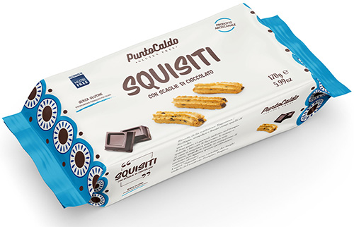 SQUISITI CON SCAGLIE DI CIOCCOLATO SENZA GLUTINE 220 G - Doctor Vinz