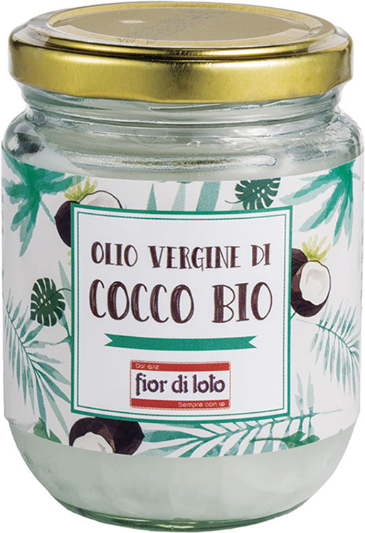 FIOR DI LOTO OLIO VERGINE DI COCCO BIO 180 G - Doctor Vinz