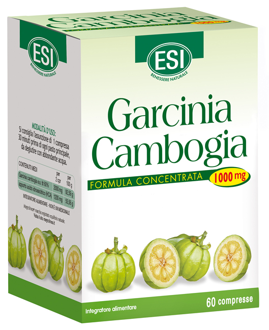 ESI GARCINIA CAMBOGIA 1000 MG 60 COMPRESSE - Doctor Vinz