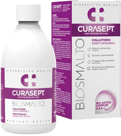 CURASEPT BIOSMALTO COLLUTORIO DENTI SENSIBILI 300 ML - Doctor Vinz