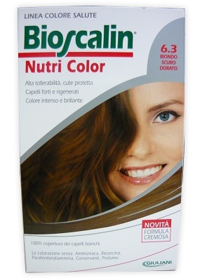 BIOSCALIN NUTRI COLOR 6,3 BIONDO SCURO DORATO SINCROB 124 ML - Doctor Vinz