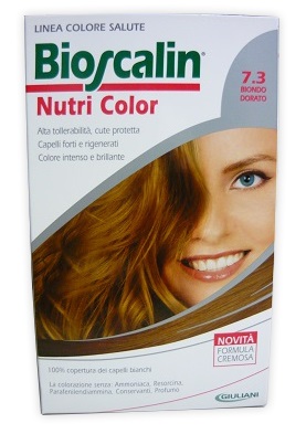 BIOSCALIN NUTRI COLOR 7,3 BIONDO DORATO SINCROB 124 ML - Doctor Vinz