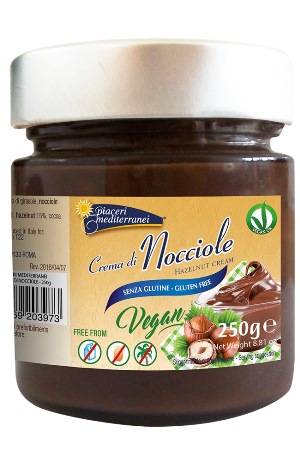 PIACERI MEDITERRANEI CREMA NOCCIOLA 250 G - Doctor Vinz