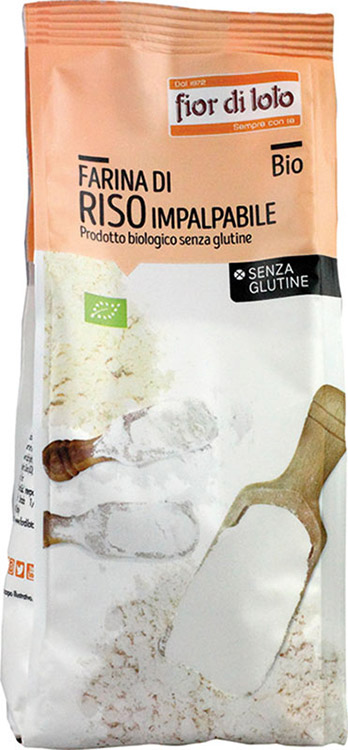 FARINA RISO IMPALPABILE SENZA GLUTINE BIO 375 G - Doctor Vinz