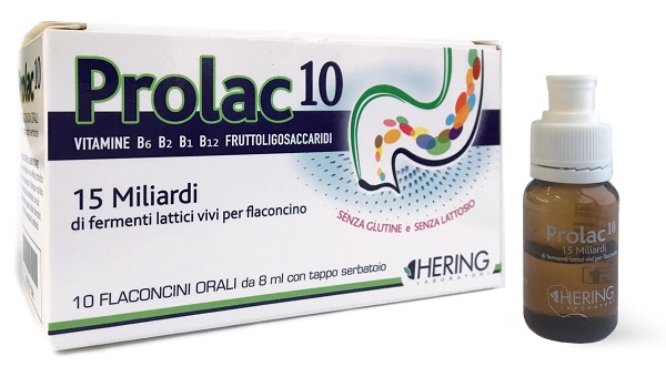 PROLAC10 FERMENTI LATTICI 15 MILIARDI 10 FLACONCINI 8 ML - Doctor Vinz