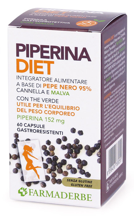 PIPERINA DIET 60 COMPRESSE - Doctor Vinz