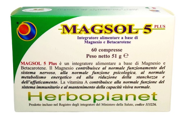 MAGSOL 5 PLUS 60 COMPRESSE - Doctor Vinz