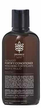 ORGANICS COSMETICS FORTIFY CONDITIONER NEEM OIL AND MILLET 250 ML - Doctor Vinz
