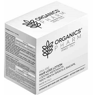 ORGANICS PHARM HAIR LOSS LOTION NEEM OIL-PEPPERMINT-BAICAPIL 12 FIALE DA 6 ML - Doctor Vinz