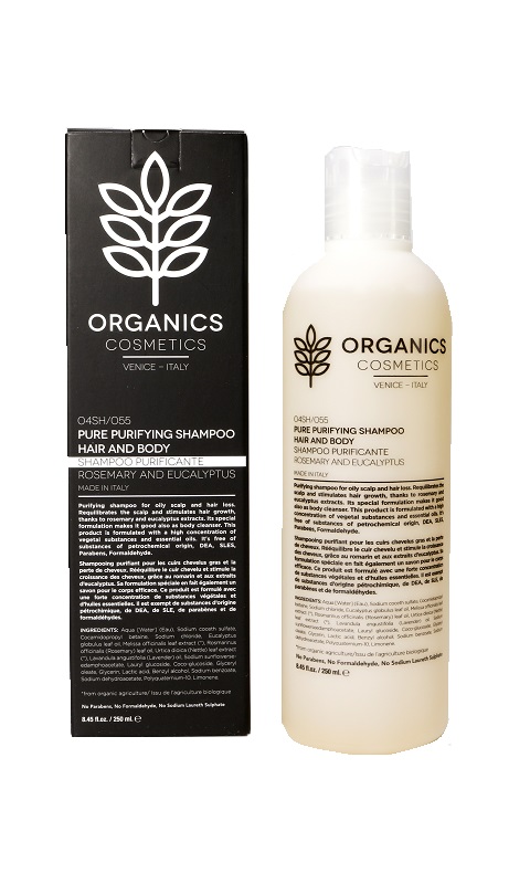 ORGANICS PHARM PURE PURIFYING SHAMPOO HAIR AND BODY 250 ML - Doctor Vinz