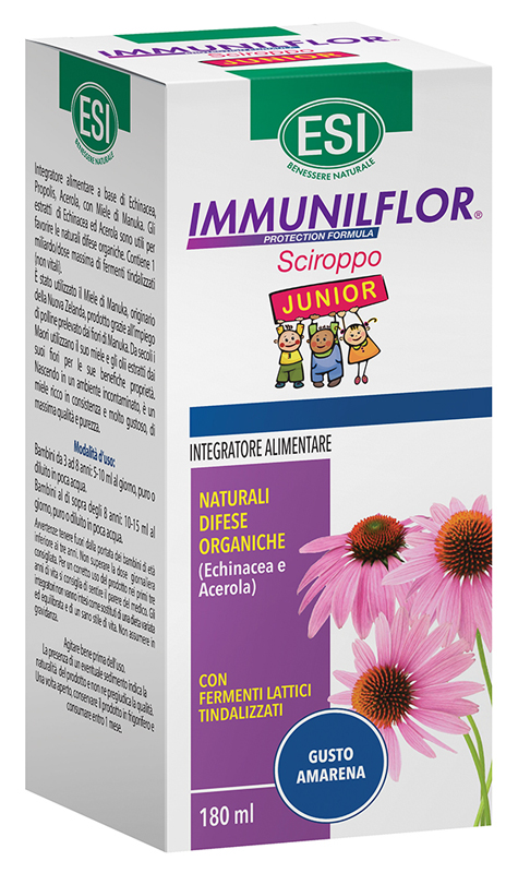 ESI IMMUNILFLOR SCIROPPO JUNIOR 180 ML - Doctor Vinz