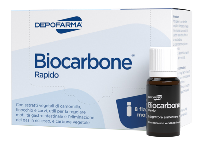 BIOCARBONE RAPIDO 8 FLACONCINI - Doctor Vinz