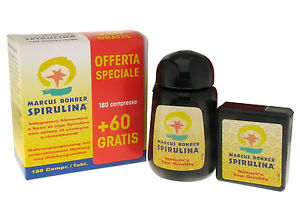 SPIRULINA MARCUS ROHRER 180 COMPRESSE + OF - Doctor Vinz