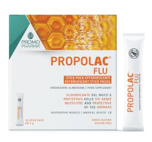 PROPOL AC FLU EFFERVESCENTE 10 BUSTINE - Doctor Vinz