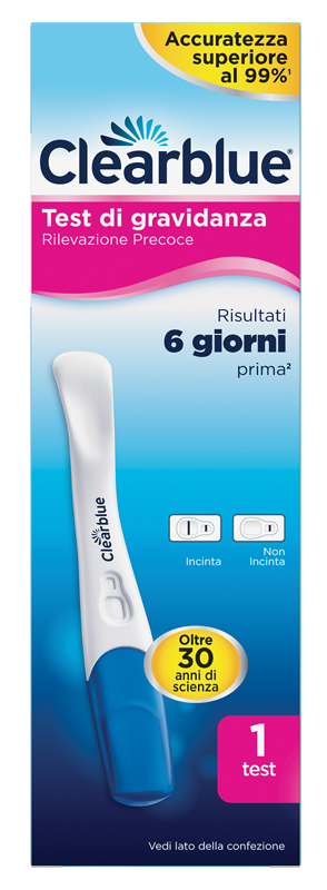 TEST DI GRAVIDANZA CLEARBLUE EARLY 1 TEST - Doctor Vinz