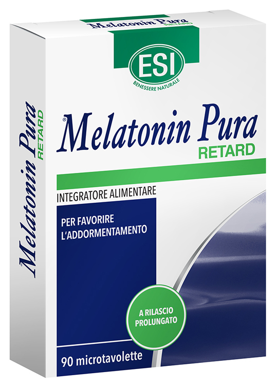 ESI MELATONIN PURA RETARD 90 MICROTAVOLETTE - Doctor Vinz