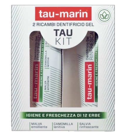 TAU MARIN DENTIFRICIO RINFRESCANTE RICARICA TAU KIT 2X20ML - Doctor Vinz
