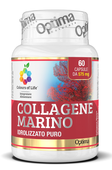 COLOURS OF LIFE COLLAGENE MARINO IDROLIZZATO PURO 60 CAPSULE 575 MG - Doctor Vinz