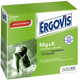 ERGOVIS MG+K SENZA ZUCCHERO 20 BUSTINE 5 G - Doctor Vinz