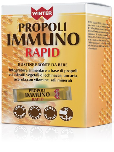 WINTER PROPOLI IMMUNO RAPID 20 BUSTINE - Doctor Vinz