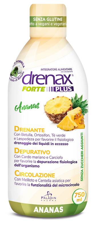 DRENAX FORTE PLUS ESOTICO CON ESTRATTO D'ANANAS 750 ML - Doctor Vinz
