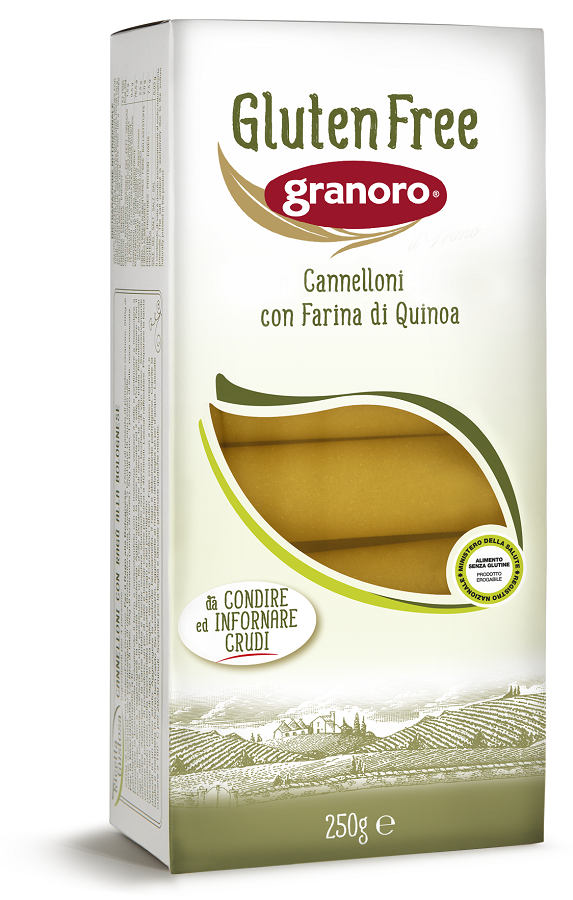 GLUTEN FREE GRANORO CANNELLONI 250 G - Doctor Vinz