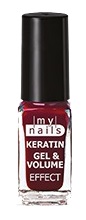 MY NAIL KERATIN GEL & VOLUME EFFECT 104 RUBY RED - Doctor Vinz