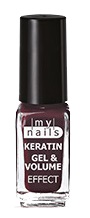 MY NAIL KERATIN GEL & VOLUME EFFECT 106 ROUGE NOIR - Doctor Vinz