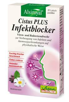 ALSIROYAL INFEKT BLOCKER CISTUS PLUS  30 PASTIGLIE GOMMOSE 57 G - Doctor Vinz