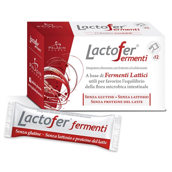 LACTOFER FERMENTI 12 BUSTINE OROSOLUBILI - Doctor Vinz