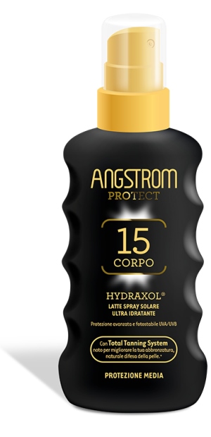 ANGSTROM PROTECT HYDRAXOL LATTE SPRAY SOLARE PROTEZIONE 15 175 ML - Doctor Vinz