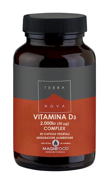 TERRANOVA COMPLESSO DI VITAMINA D3 2000 IU (50UG) 50 CAPSULE - Doctor Vinz