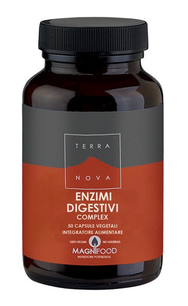 TERRANOVA COMPLESSO DI ENZIMI DIGESTIVI 50 CAPSULE - Doctor Vinz