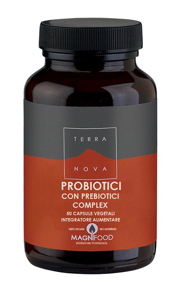 TERRANOVA PROBIOTICI CON PREBIOTICI COMPLEX 50 CAPSULE VEGETALI - Doctor Vinz