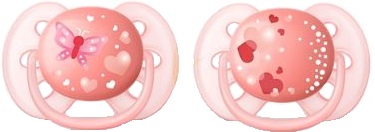 SUCCHIETTO ULTRA SOFT 6/18M DECORATO FEMMINA SCF 223/22 - Doctor Vinz