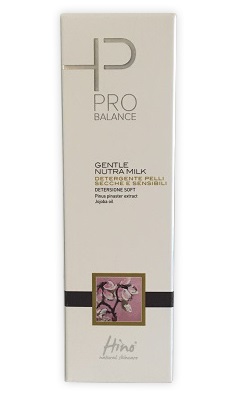 HINO NATURAL SKINCARE PRO BALANCE GENTLE NUTRA MILK DETERGENTE PELLI SECCHE E SENSIBILI 200 ML - Doctor Vinz