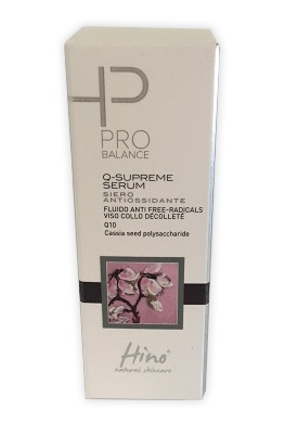 HINO NATURAL SKINCARE PRO BALANCE Q-SUPREME SERUM SIERO ANTIOSSIDANTE 30 ML - Doctor Vinz