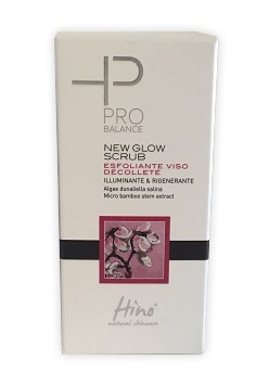 HINO NATURAL SKINCARE PRO BALANCE NEW GLOW SCRUB ESFOLIANTE VISO DECOLLETE 50 ML - Doctor Vinz