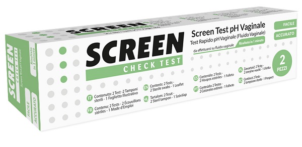 TEST RAPIDO CHE MISURA IL LIVELLO DEL PH VAGINALE 2 PEZZI SCREEN CHECK TEST PH VAGINALE - Doctor Vinz