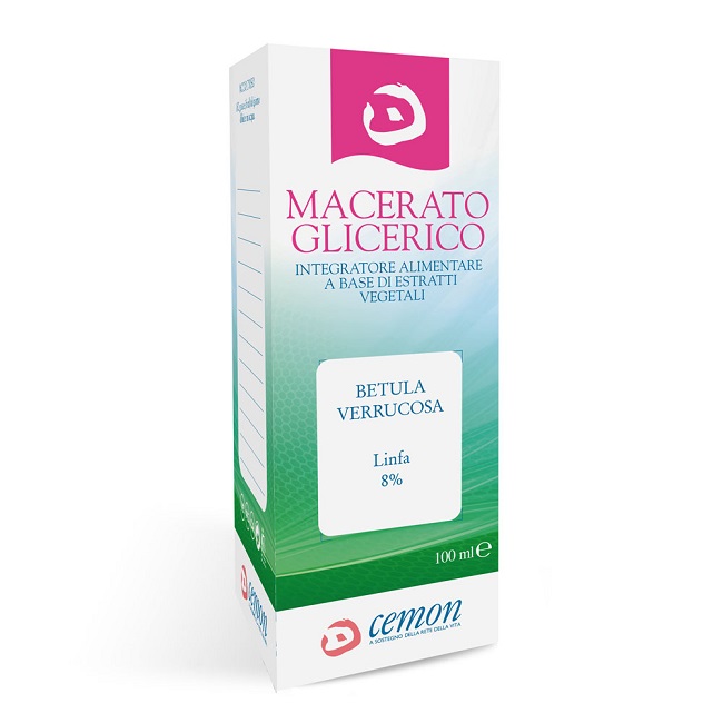 BETULA VERRUCOSA LINFA MACERATO GLICERICO 100 ML - Doctor Vinz