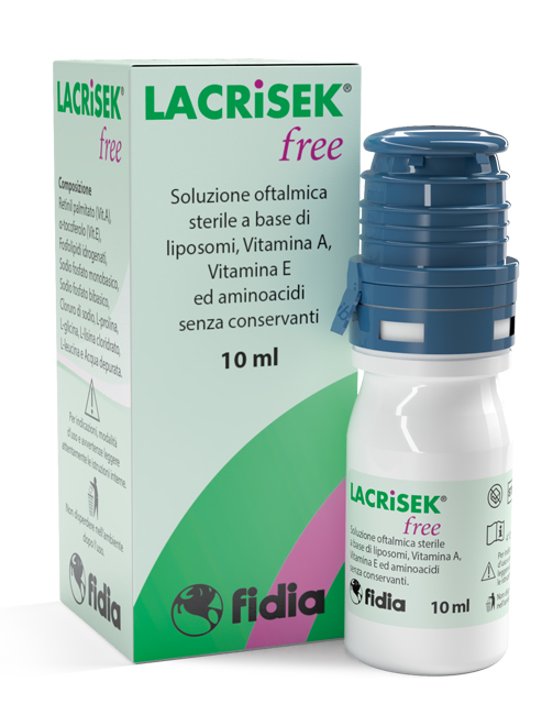 LACRISEK FREE SOLUZIONE OFTALMICA SENZA CONSERVANTI 10 ML - Doctor Vinz
