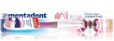 MENTADENT SPAZZOLINO VERTICAL EXPERT SENSI - Doctor Vinz