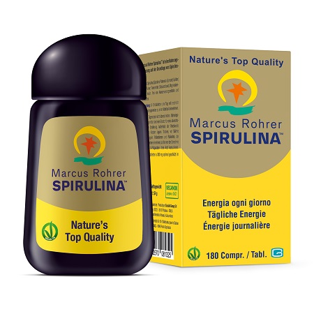 SPIRULINA MARCUS ROHRER RICARICA 180 COMPRESSE - Doctor Vinz