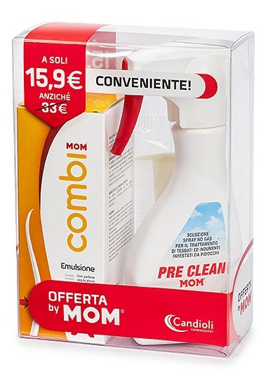 MOM KIT EMERGENZA PIDOCCHI SCATOLA TRASPARENTE - Doctor Vinz